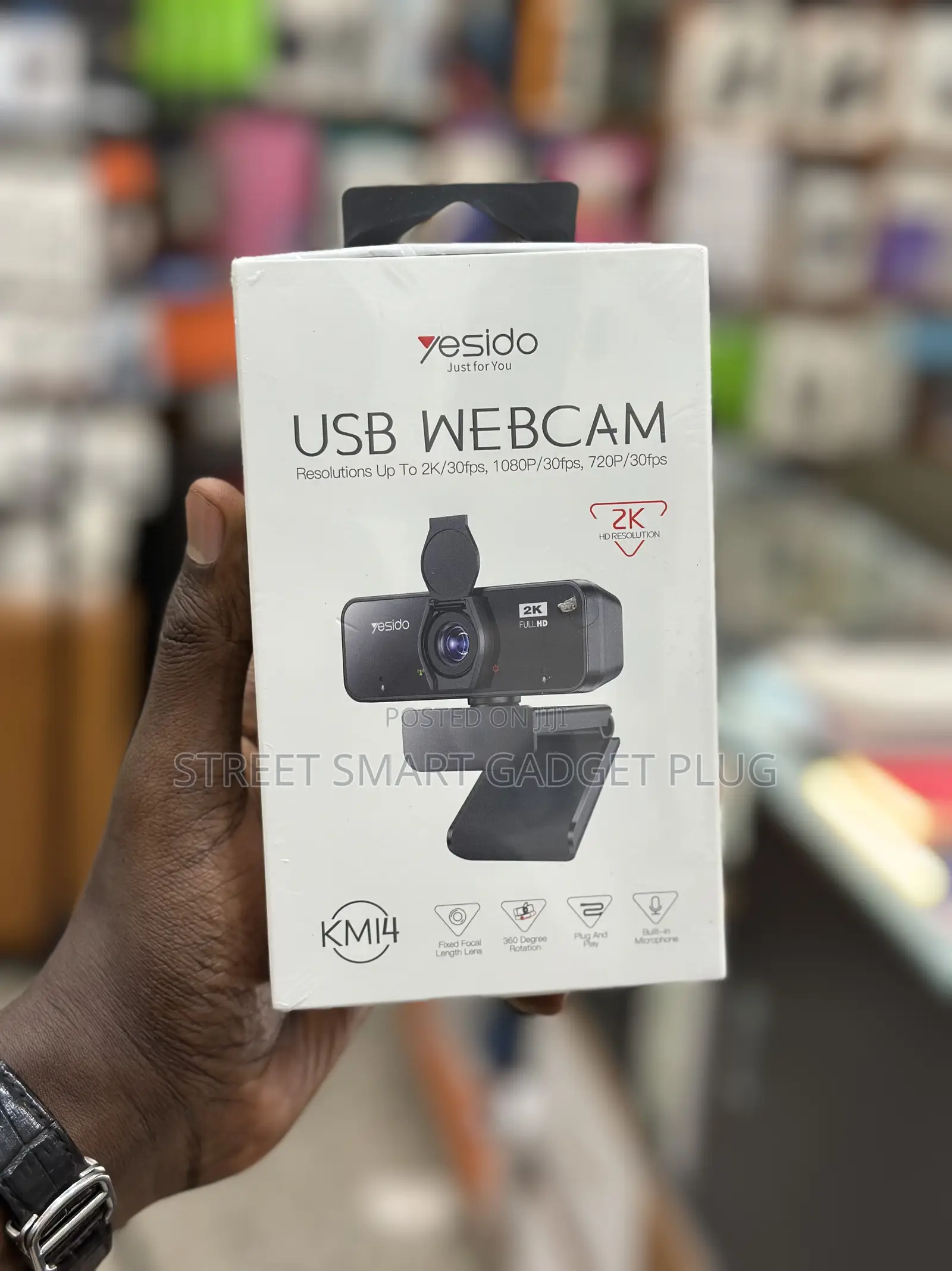 Yesido Usb Webcam Km14 Resolution