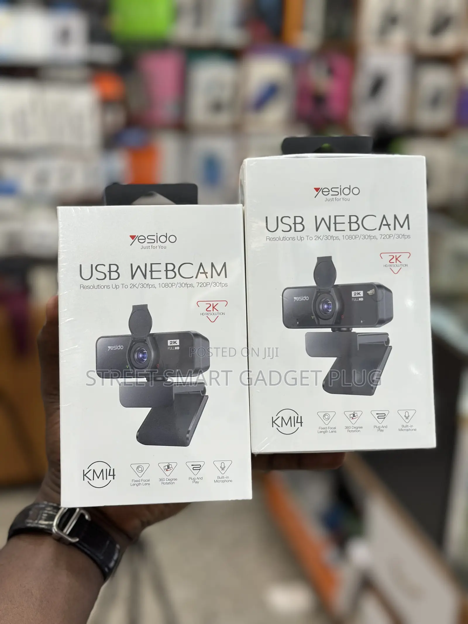 Yesido Usb Webcam Km14 Resolution