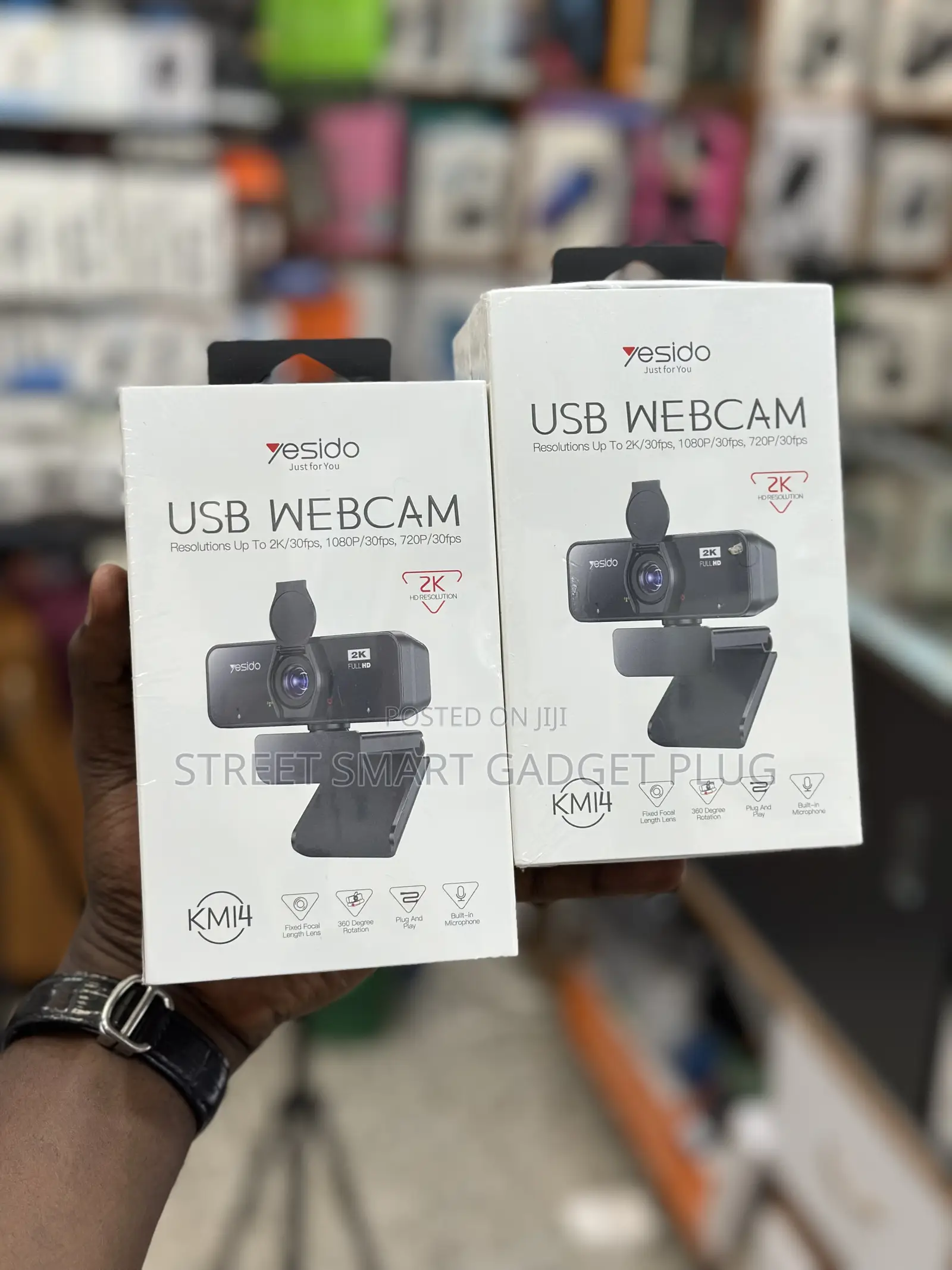 Yesido Usb Webcam Km14 Resolution