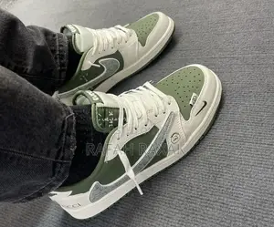 Travis Scott X Cucci X Nike Air Jordan 1low Unisex Sneakers