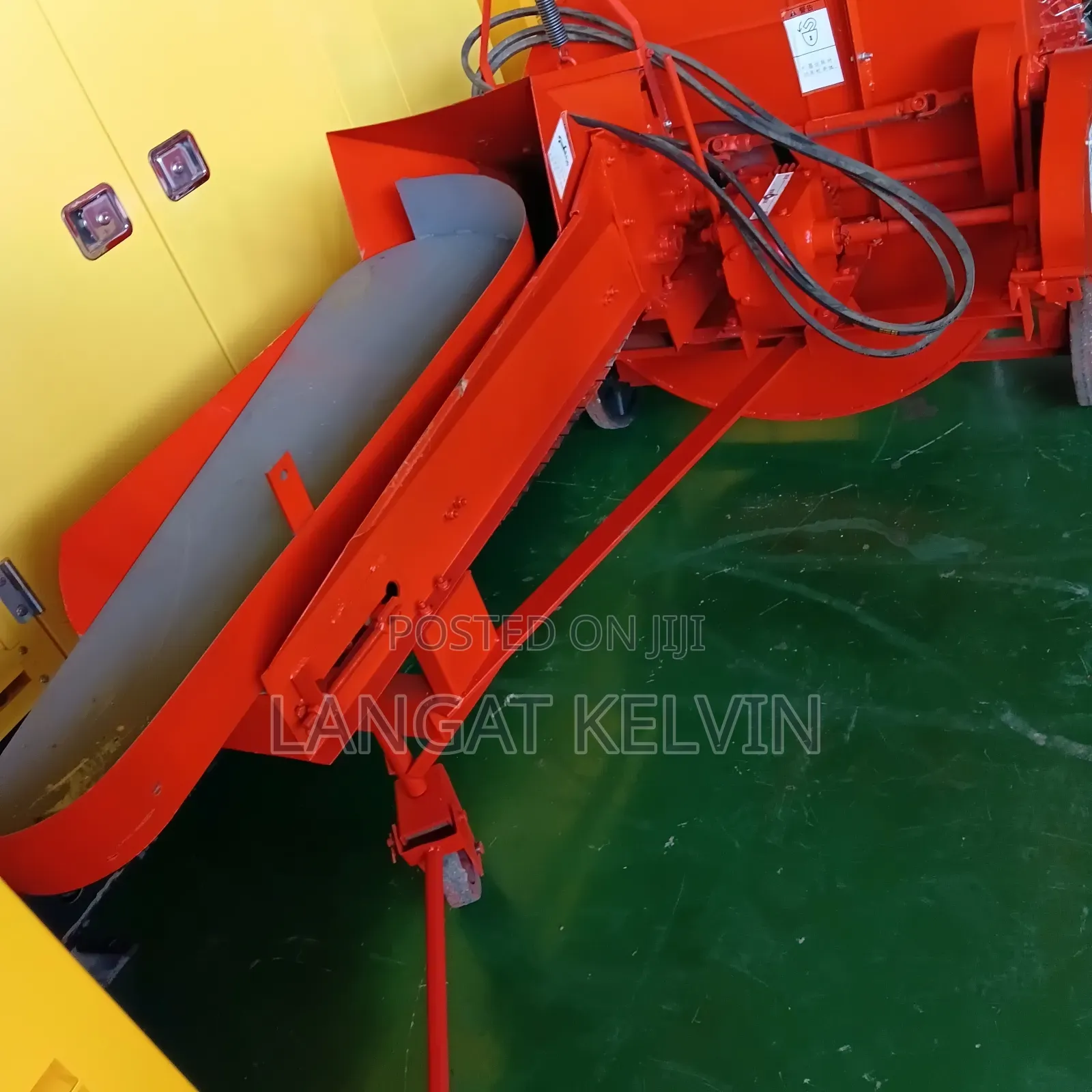 Heavy Duty Silage Chopper With 24hp Changfa Diesel Engine