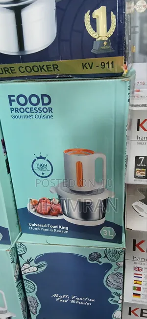 3-Liter Electric Food Processor and Meat Grinder.