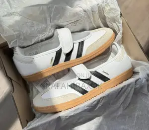 White Black Gum Adidas Sambas Ballet Shoes