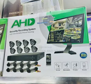 CCTV Camera System With 8 Channels Night Vision