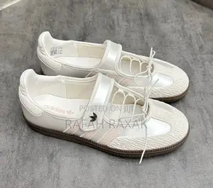 Cloud White Pink Adidas Samba Jane Ballet Shoes