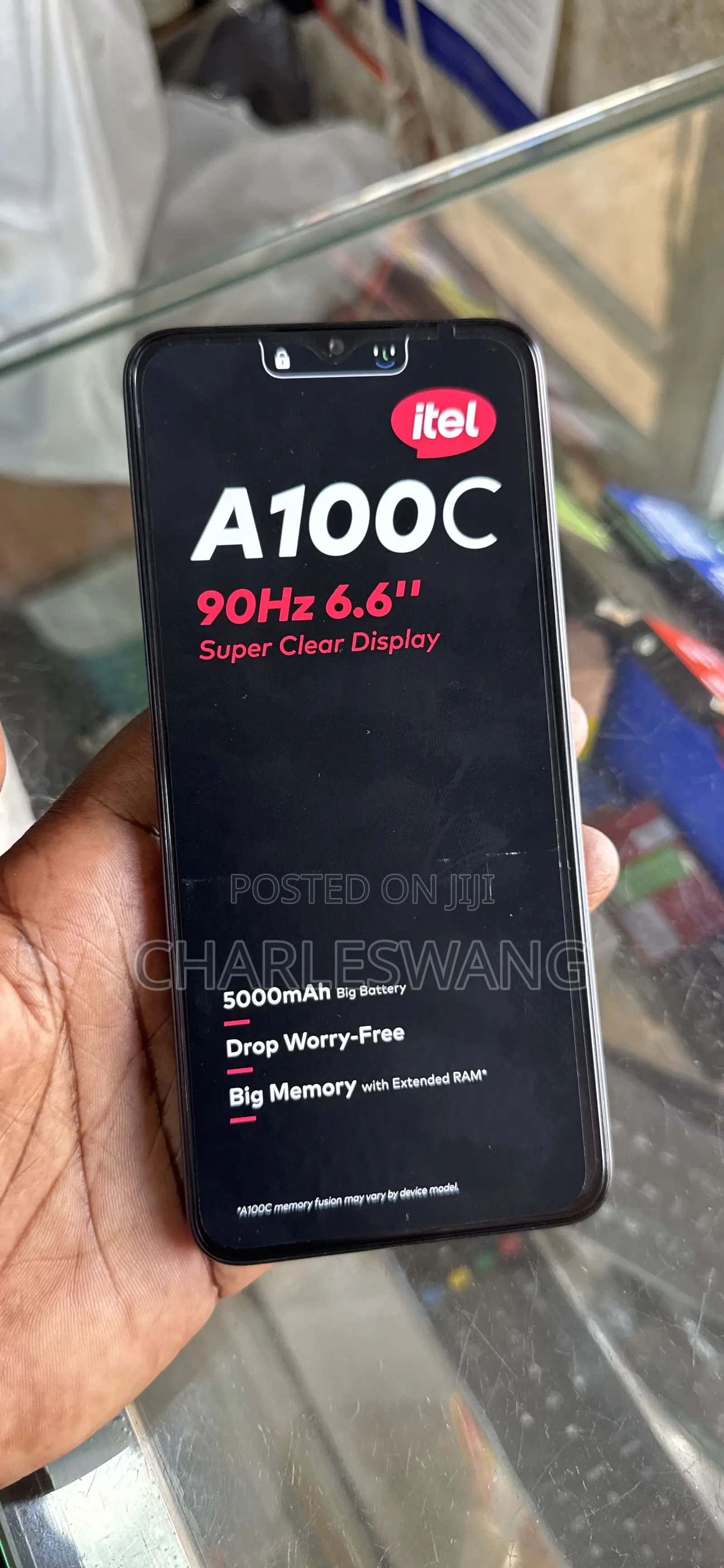 New Itel A100C 64 GB Black