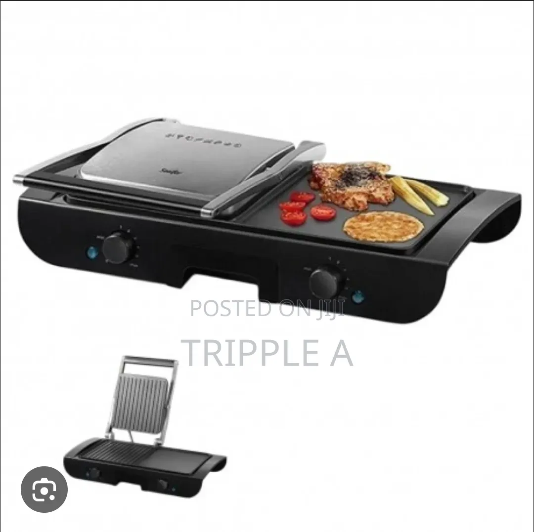 Sonifer 2 in 1 Electric Grill With Both a Baking Plate