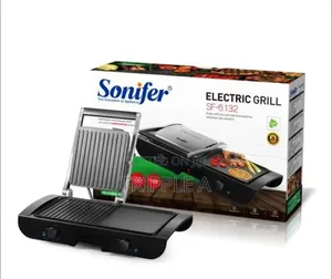 Sonifer 2 in 1 Electric Grill With Both a Baking Plate