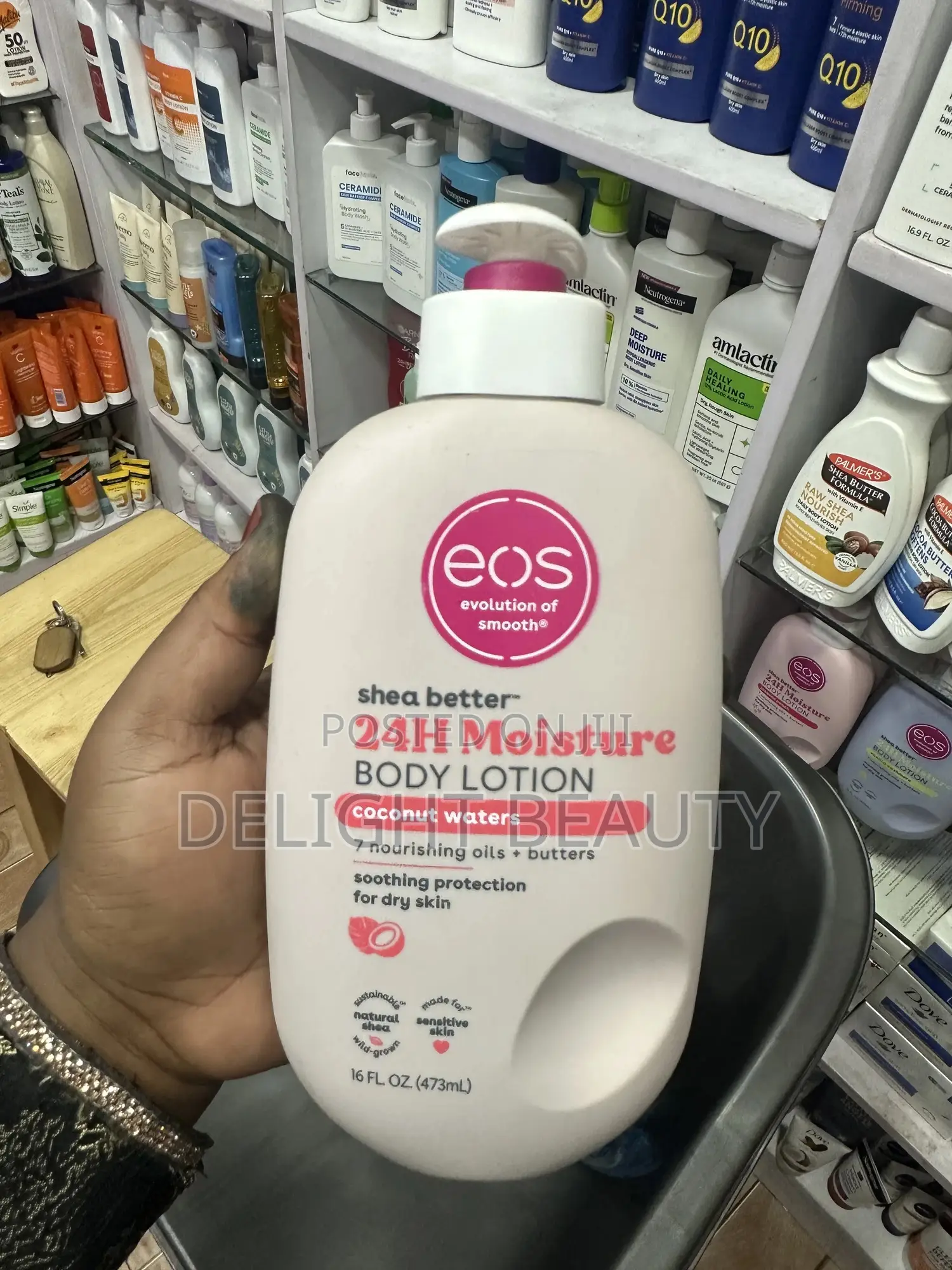 Eos Shea Better Body Lotion Coconut Waters