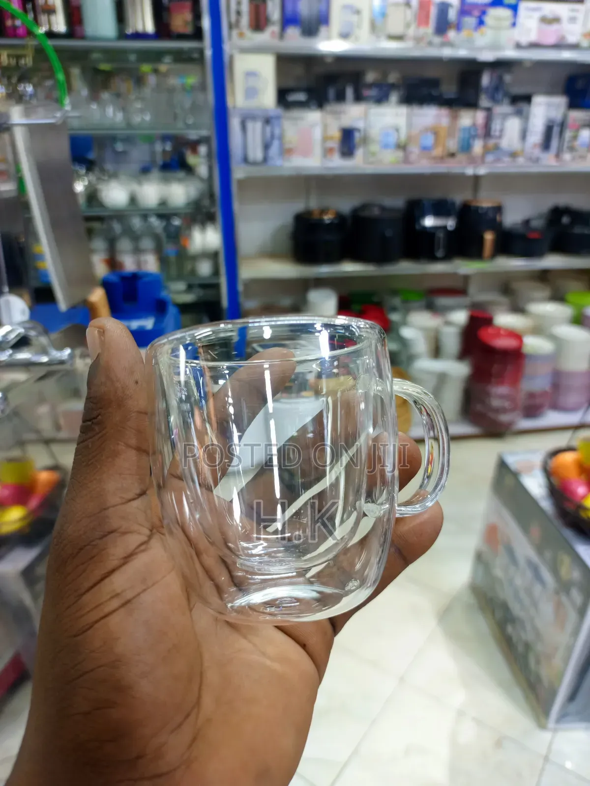 12pcs Double-Walled Glass Mug