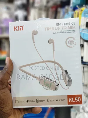 Kl50 Bluetooth 5.2 Neckband Earphones
