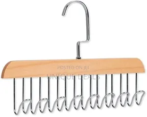 Clothes Hanger With 8 Hooks Tie Hanger