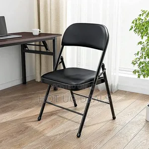 Portable Foldable Dining Chairs - Black