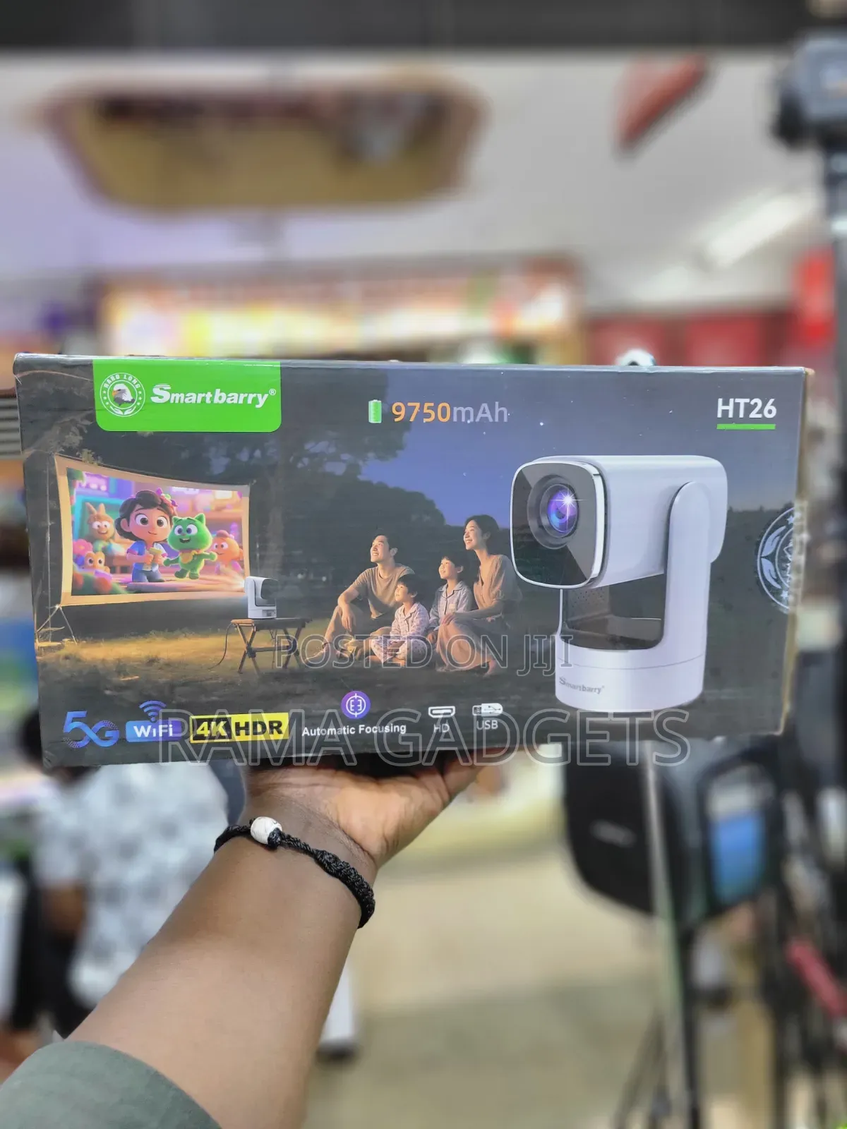 Smartbarry Ht26 Home Theater Projector.