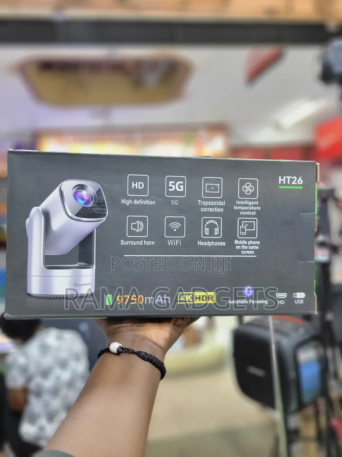 Smartbarry Ht26 Home Theater Projector.