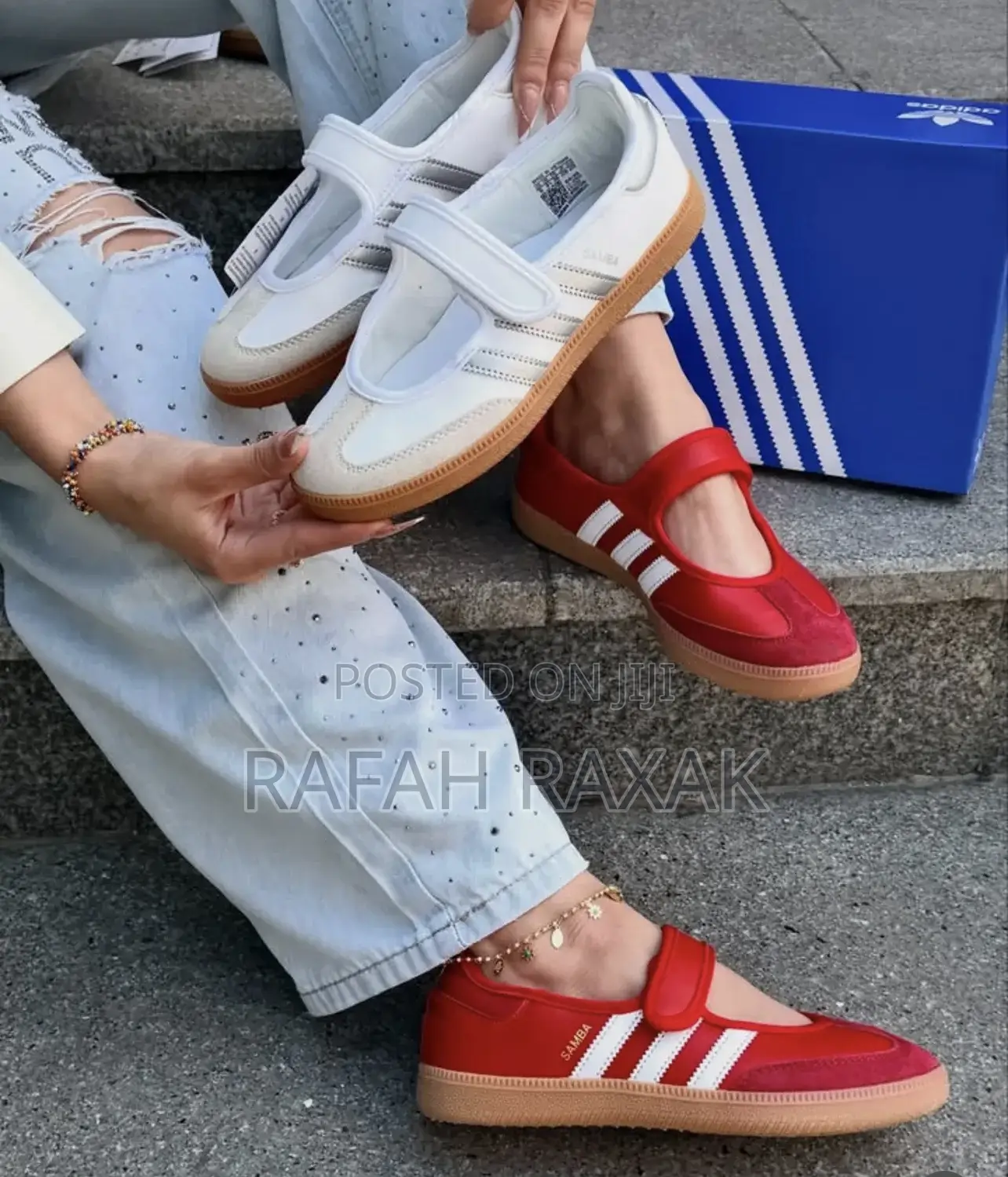 Better Scarlet Adidas Samba Jane Ballet Shoes
