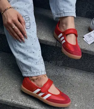 Better Scarlet Adidas Samba Jane Ballet Shoes