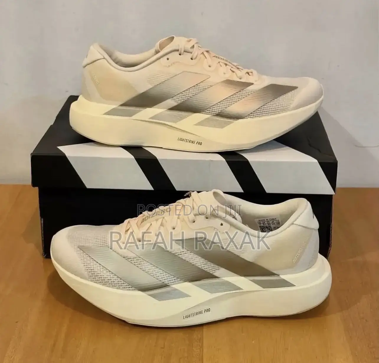 Cloud White Adidas Adizero Evo Sl Sneakers