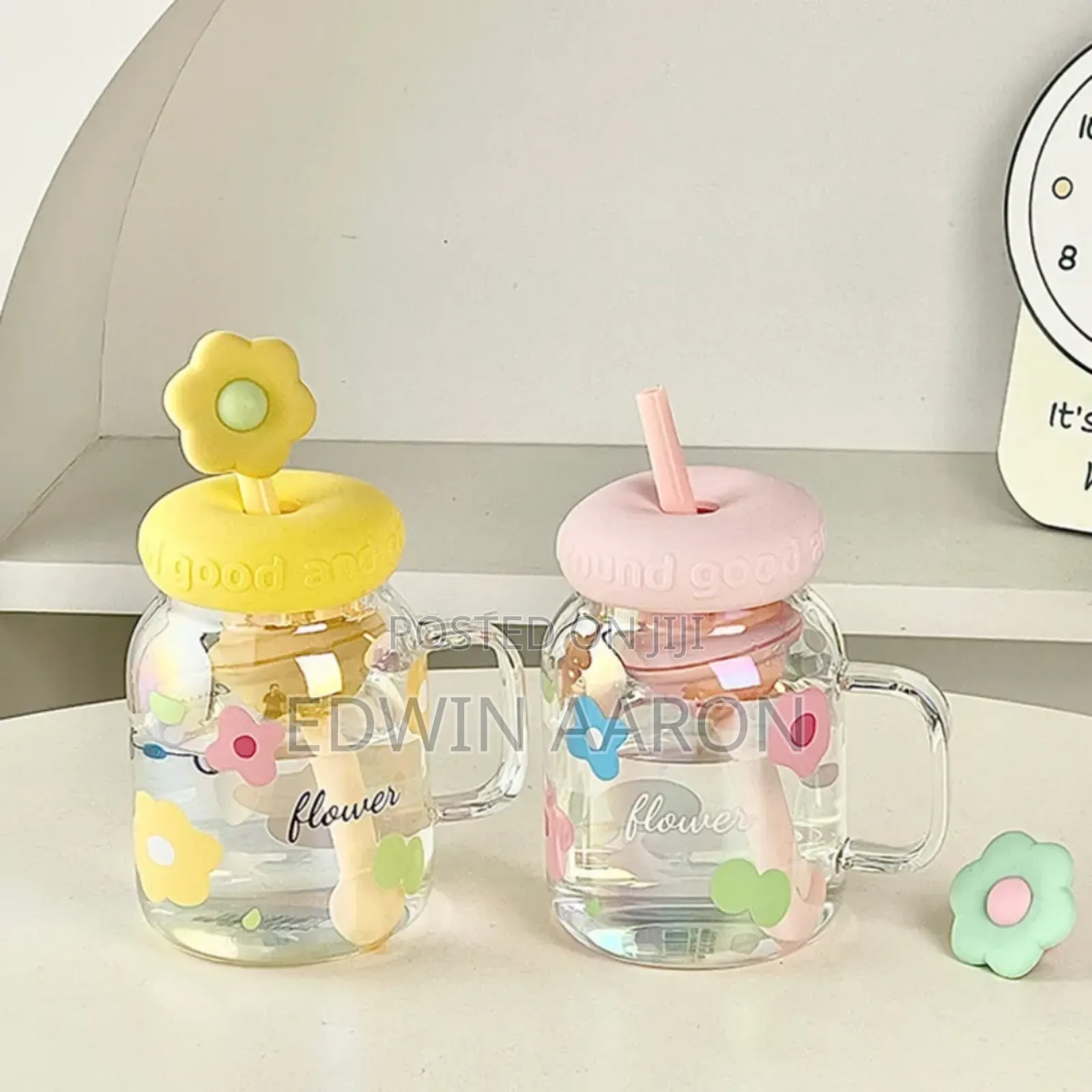 800mls Crystal Glass Mug
