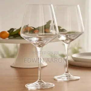 12pcs Red Wine Avant Garde Glass