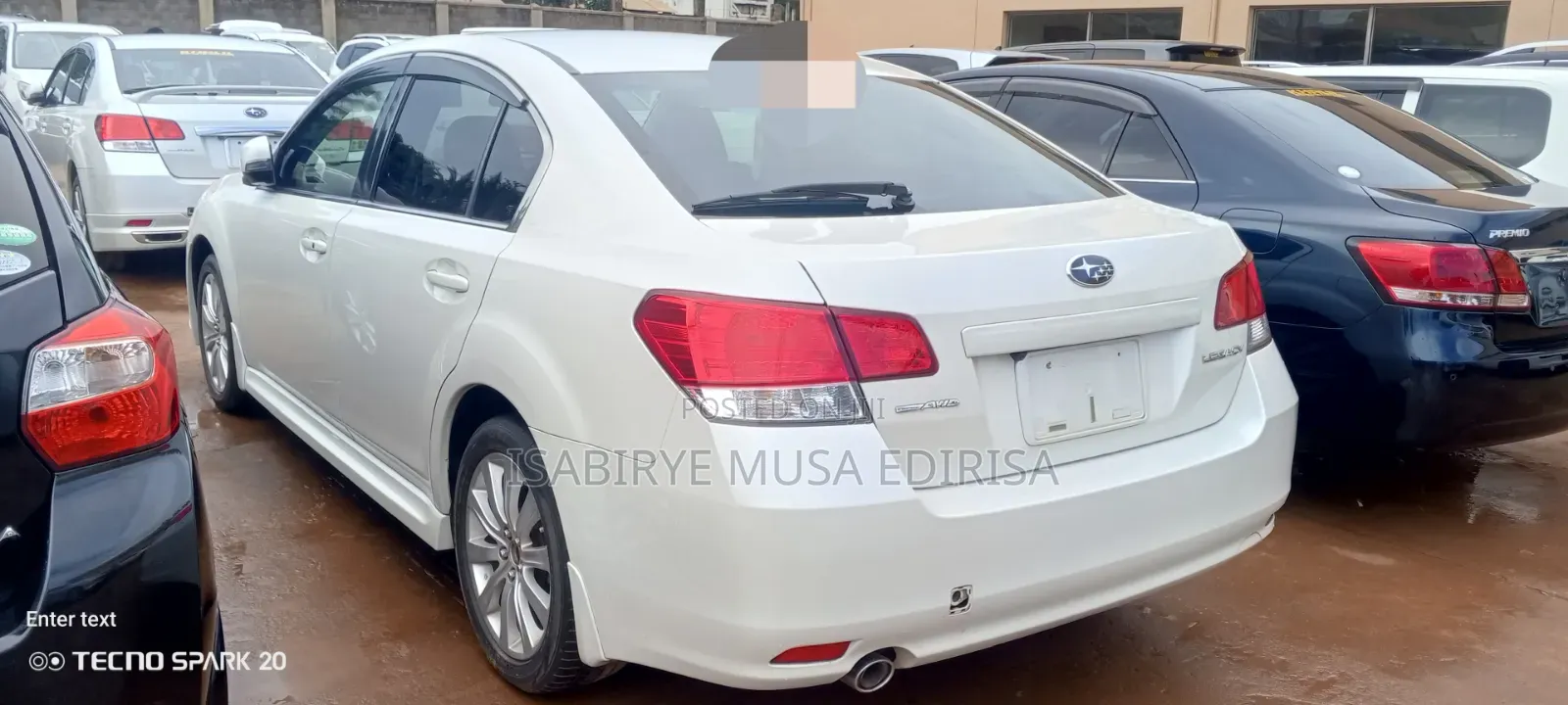 Subaru Legacy 2014 White