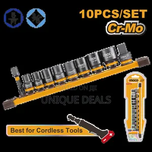 Ingco 10pcs Impact Socket Set