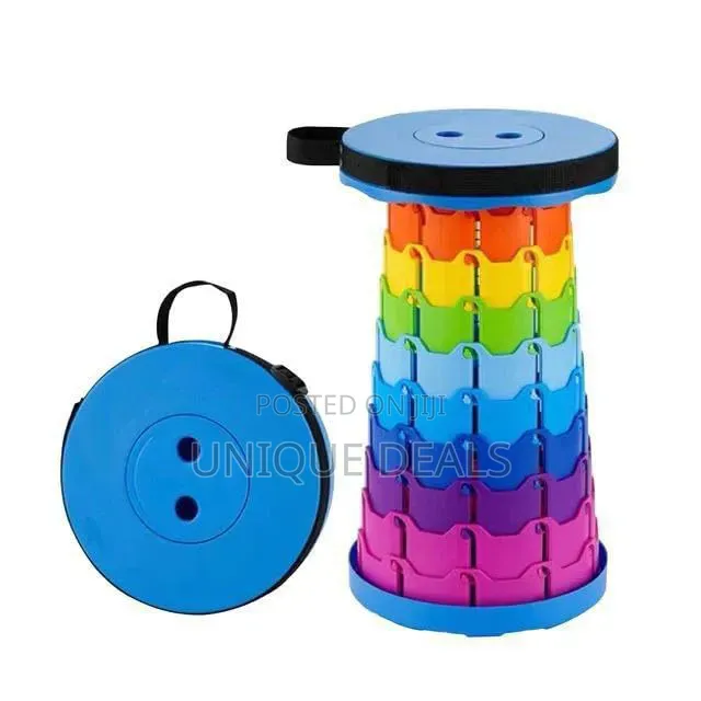 Upgraded-Portable Retractable Folding Stool