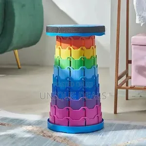 Upgraded-Portable Retractable Folding Stool