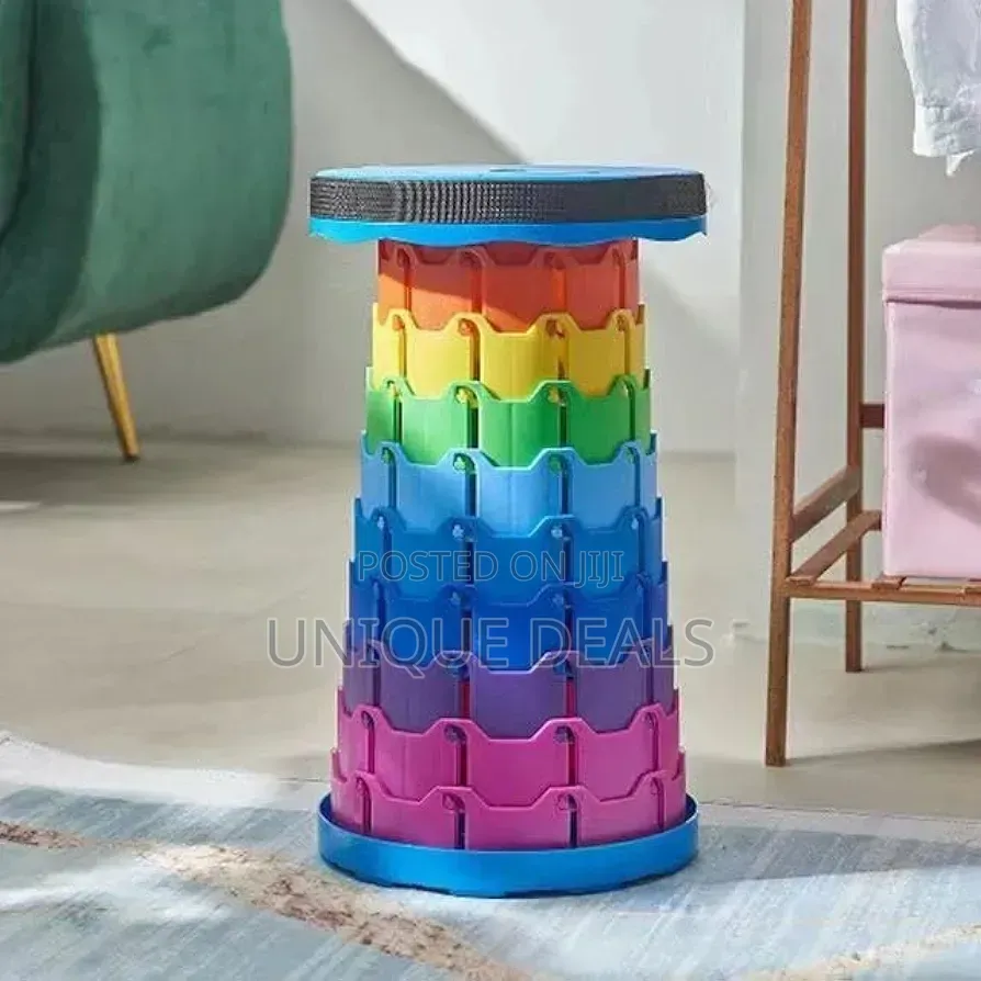 Upgraded-Portable Retractable Folding Stool