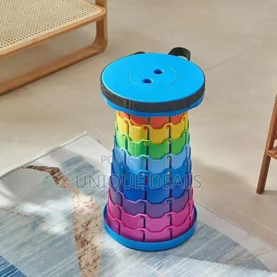 Upgraded-Portable Retractable Folding Stool