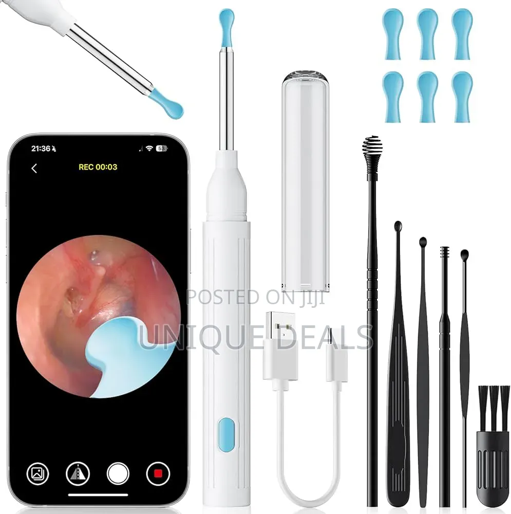 Ear Wax Removal, Ear Cleaner Kit With Camera and Light