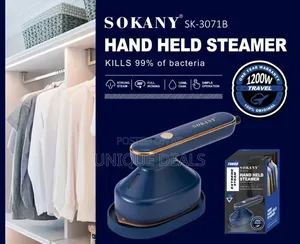 Travel Iron, Steam Iron Mini With 125 Ml Water Tank