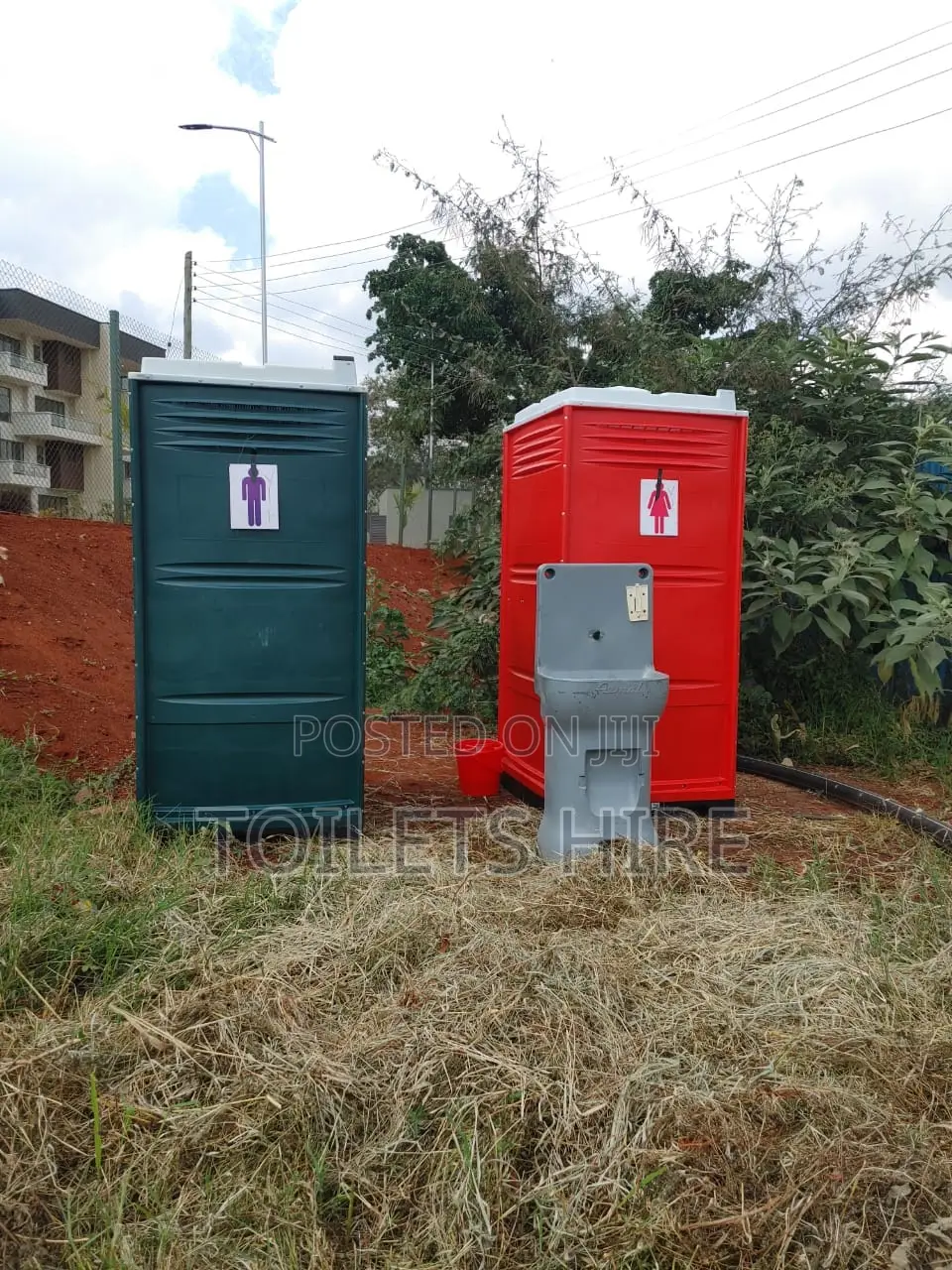 Long-Term Toilet Hire for Construction Sites