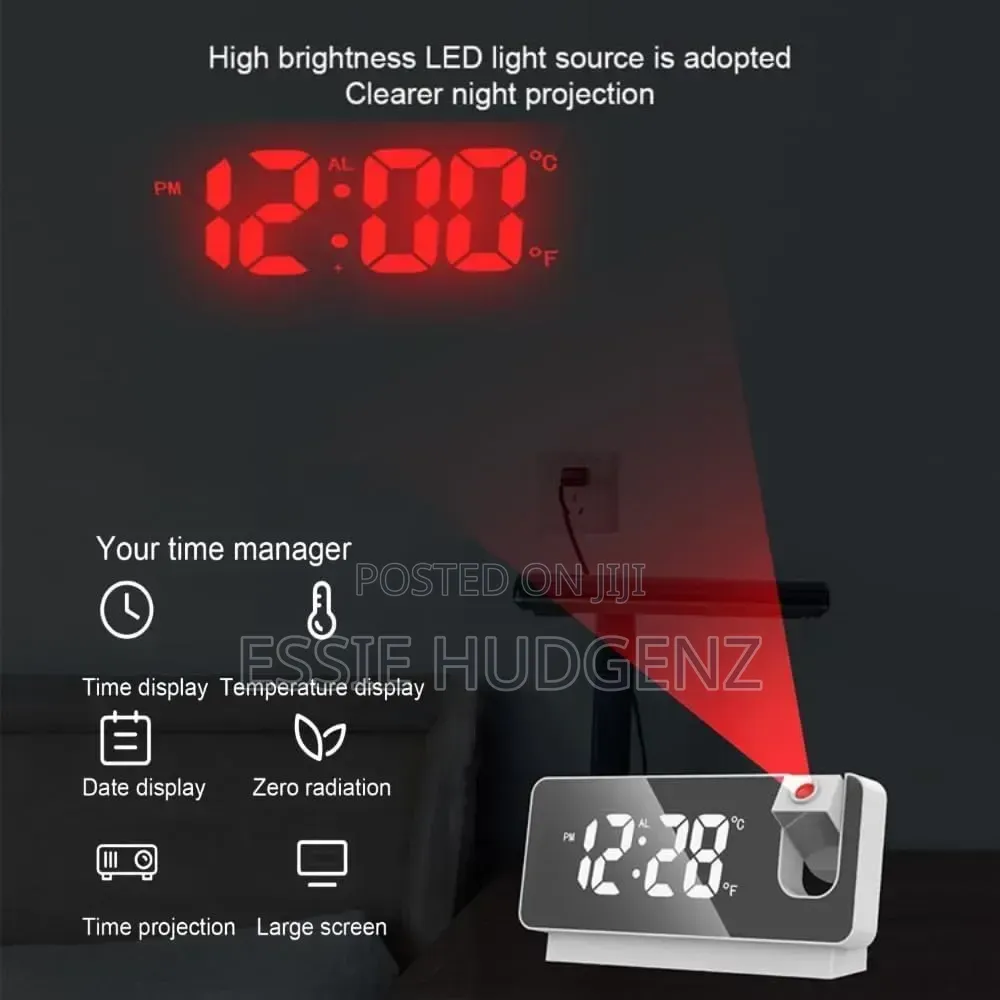 Projection Alarm Clock.