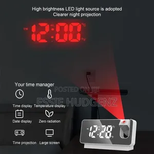 Projection Alarm Clock.