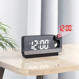 Led Digital Alarm Clock With Projection