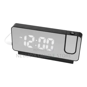 Led Digital Alarm Clock With Projection
