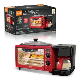 Raf 3-in-1 Multifunctional Breakfast Maker