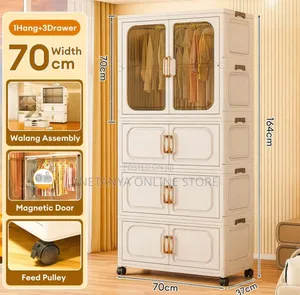 Generic Durable Plastic Closet