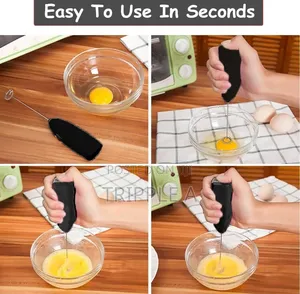 Milk Drink Coffee Whisk Mixer
