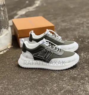 Green and White Colorways Louis Vuitton Sneakers
