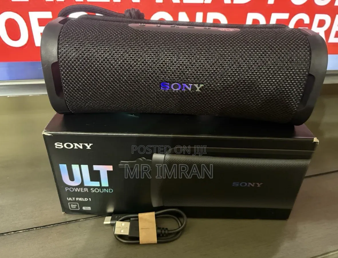 Sony Ult Field 1 Portable Bluetooth Speaker.