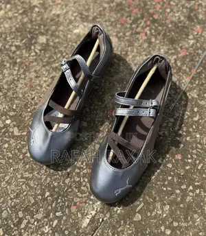 Silver/Black Puma Speedcat Ballet Lace Shoes