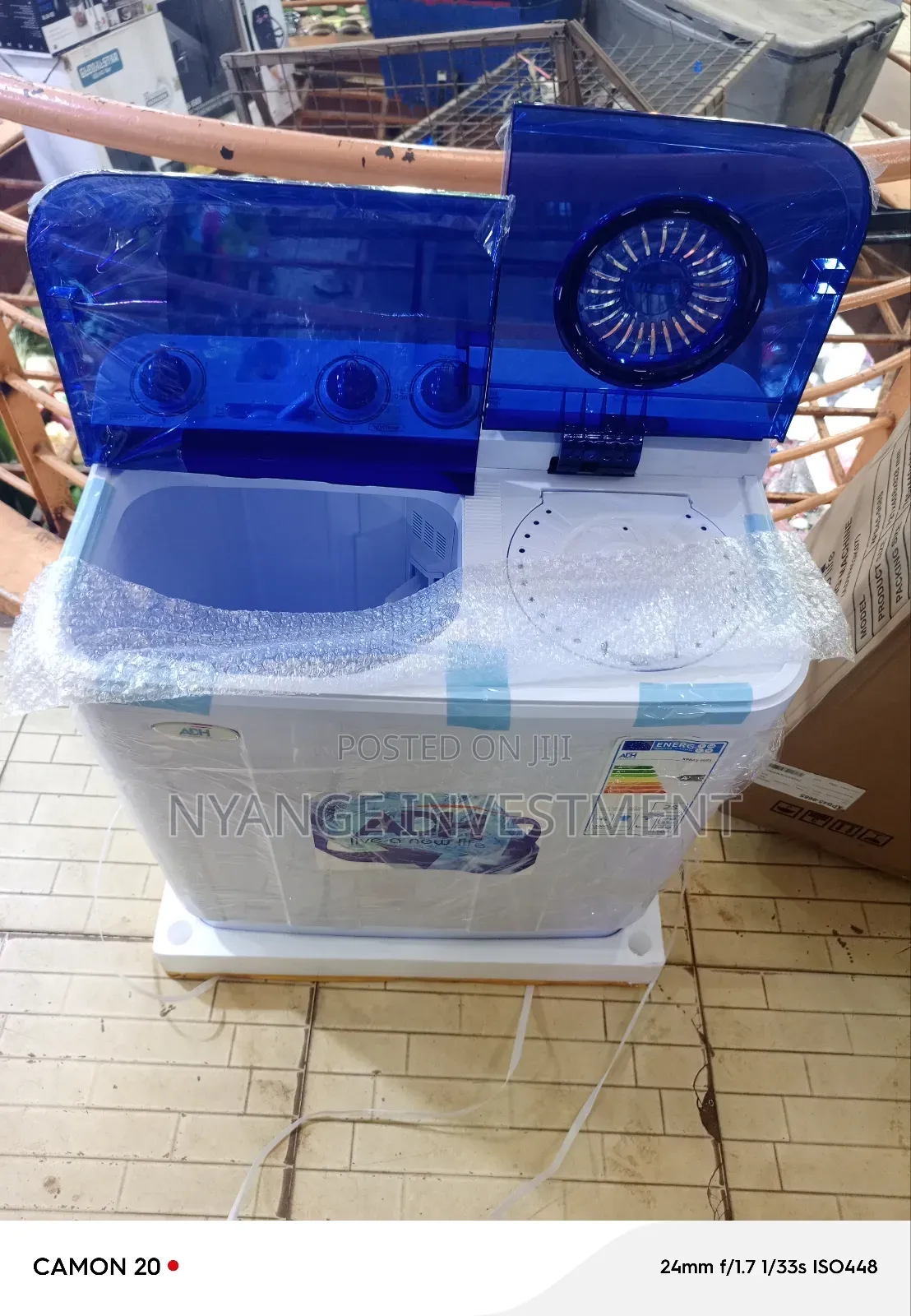 Adh 7kg Washing Machine Top Loader $ Spinner