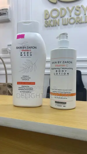 Skin by Zaron Vitamin C Brightening/Moisturizing Body Lotion