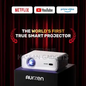 Wireless Smart Portable Projector With Youtube Netflix