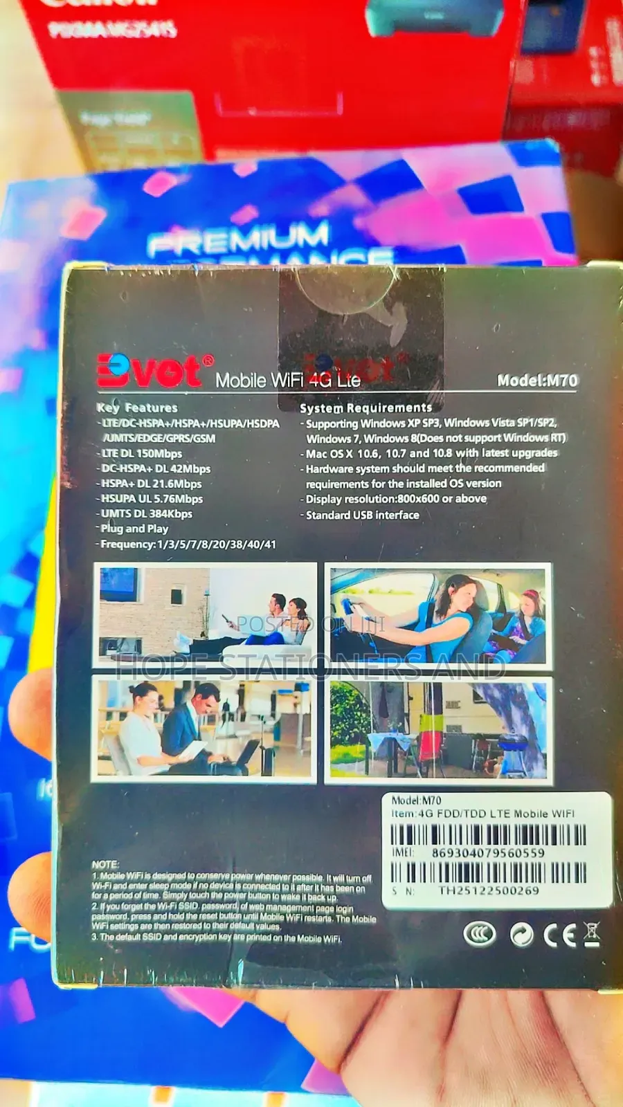 Bvot Universal Mifi - M70
