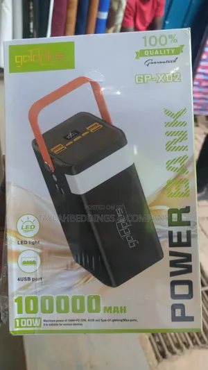 100,000mah Power Bank 100w Fast Charging With Type C for Laptops