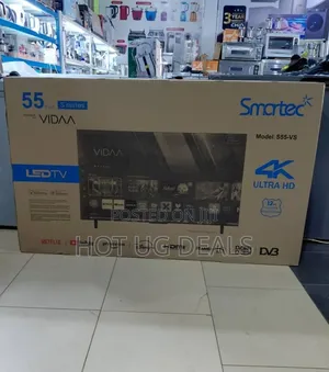 Smartec 55 Inch Uhd Vidaa Smart Tv - 1 Yr Warranty