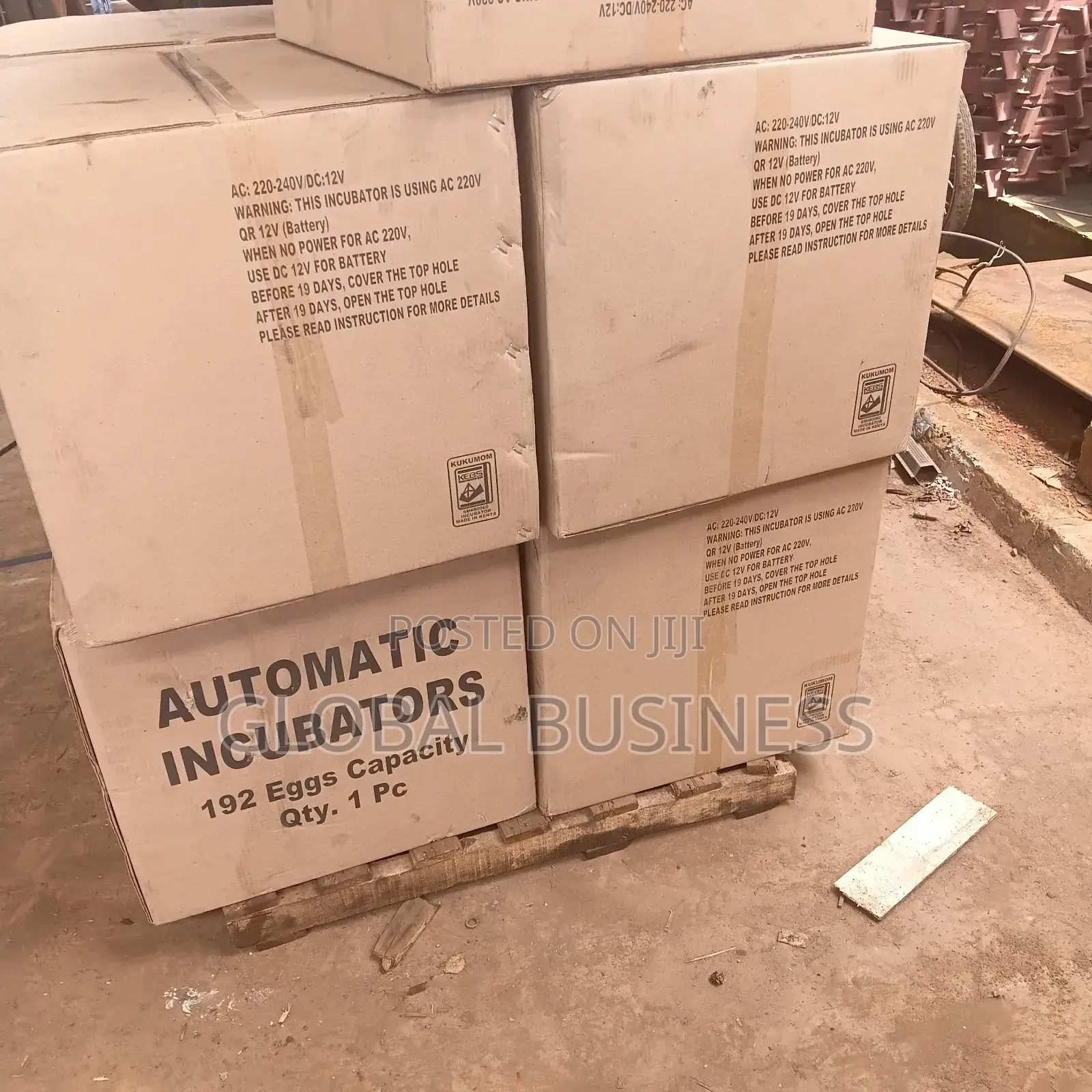 192 Imported Automatic Egg Incubator!